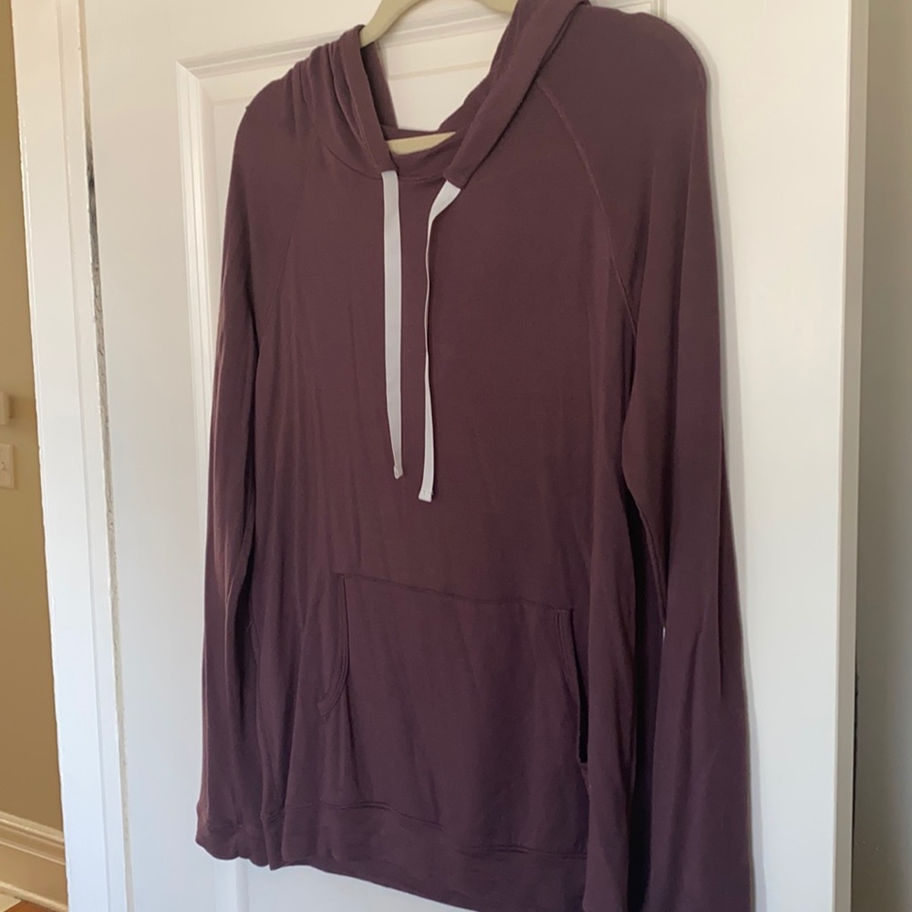 Oversized tunic style hoodie